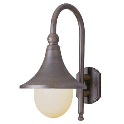 Trans Globe Lighting 4775 BC 1 Light Coach Lantern in Black Copper